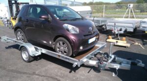 Plateau multi-transport Lider 36830 abaissable 1500 KG PTAC (à partir de 114€/mois)