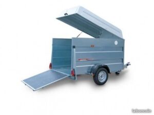 REMORQUE FOURGON CRESCI PT6F PTAC 750 KG (à partir de 79€/mois)
