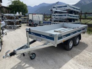 Benne hydraulique Debon PW 1.2 LUX 306 x 155 cm 2000KG PTAC (à partir de 99€/mois)